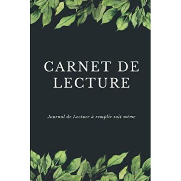 Imagem de Carnet de Lecture; Journal à remplir; 100 Pages à Remplir soit même