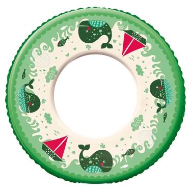 Imagem de Boia Redonda Inflavel 60CM 001812 Verde - Mor