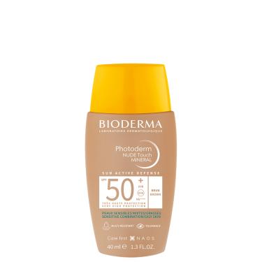 Imagem de Bioderma Photoderm Nude Touch FPS 50+ Escuro - Protetor Solar Facial com Cor 40ml