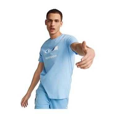 Imagem de PUMA Camiseta com logotipo da BMW M Motorsport Essentials Day Dream SM