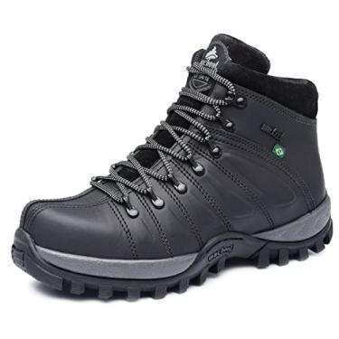 Imagem de Bota de Segurança Cano Alto, C.A0001, Masculino, MacBoot, Grafite, 38