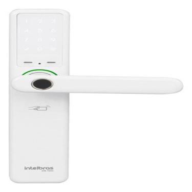 Imagem de Fechadura Digital Eletrônica Embutir Wi-fi Branca Intelbras