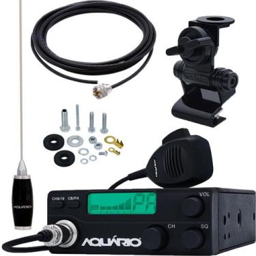 Imagem de Rádio Móvel Px 40 Canais RP-40 Antena 1,40 metros B-2005P Cabo Coaxial