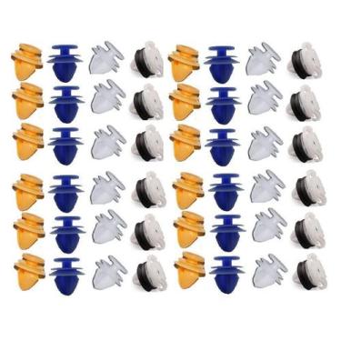 Imagem de kit 40 presilha renault forro friso porta duster oroch captur