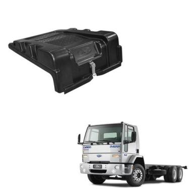 Imagem de Conjunto Tampa Bateria Ford Cargo 2012 2013 2014 Em Diante - Rodoplast