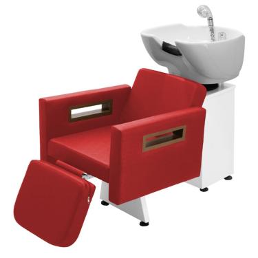 Imagem de Lavatório de Cabeleireiro Tunísia C/Ap Base Branca