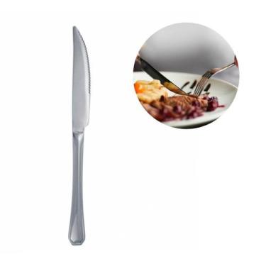 Imagem de Faca De Mesa Bares Restaurante Cozinha Churrasco 1un Inox - Bwx