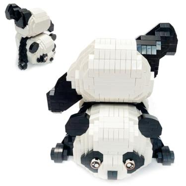 Imagem de Famiredo Panda Mini Building Block Set, Micro Animal Building Bricks for Adults, Miniature Animal Block Sets Gifts for Friends (1325 pcs)