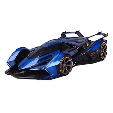 Imagem de Maisto Lambo 1/18 V12 Vision Gran Turismo Diecast Model Car 31454 Blue