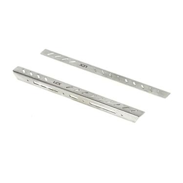 Imagem de LCX Racing 1/10th RC Crawler Car Metal Rock Slider Side Step Guard Running Board Scuff Plates for RC Car TRX6 TRX-6 6×6 G63, Upgrades Parts Accessories