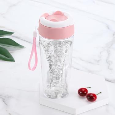 Imagem de Coqueteleira elétrica portátil de proteína, liquidificador recarregável com bateria, copo automático para mexer café, coqueteleira para misturas de proteína sem BPA, feito com Tritan 595 g