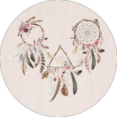 Imagem de Painel De Festa Redondo 1,50x1,50 - Filtro dos Sonhos Floral 043 - Via