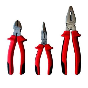 Imagem de Jogo de Alicates 3 Pecas R28001004 GEDORE RED