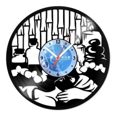 Imagem de Relógio De Parede Disco Vinil Diversos - Relaxamento SPA - VDI-105 - M