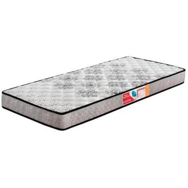 Imagem de Colchão Espuma D28 Água Marinha 88x188x14 Cinza - Prorelax