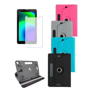 Imagem de Kit Capa 360º + Película Compatível Com Positivo Twist Tab Plus T780 -