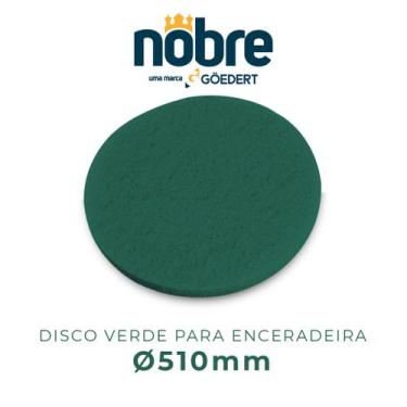 Imagem de Disco para enceradeira 510mm nobre,  Verde