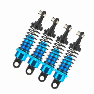 Imagem de Amortecedor de Carro RC, Amortecedores de Carro RC, Amortecedor de Molas Leves para Carro Rastreador RC WLtoys A949 A969 WLtoys A979 K929 1/18 Modelo de Carro (Azul)