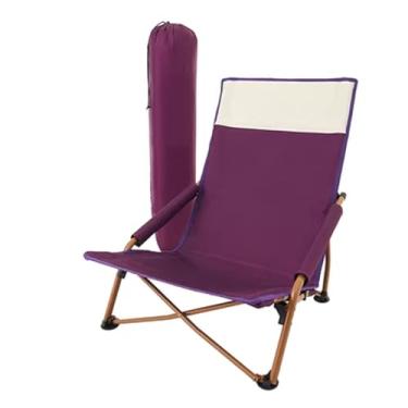 Imagem de Cadeira de acampamento Cadeiras dobráveis ​​ao ar livre cadeiras de acampamento portátil cadeiras de pesca cadeiras de praia parque varanda esvaziamento lazer dobrável espreguiçadeiras Leve