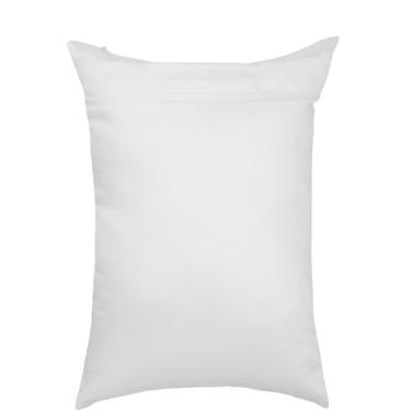 Imagem de BNRendles Almofada de pescoço pequena para cadeira reclinável alívio da dor no pescoço com capa de almofada removível pequena almofada de suporte cervical almofadas minúsculas soneca cetim marfim