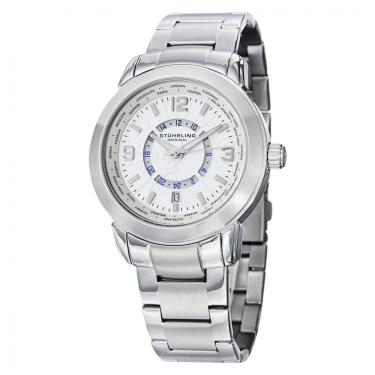 Imagem de Relógio Masculino Stuhrling Renegade 654 Quartzo 42mm, Prata