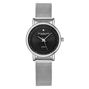 Imagem de Relógio Feminino Stuhrling Elite 4005 Quartzo 29mm, Prata Clássico