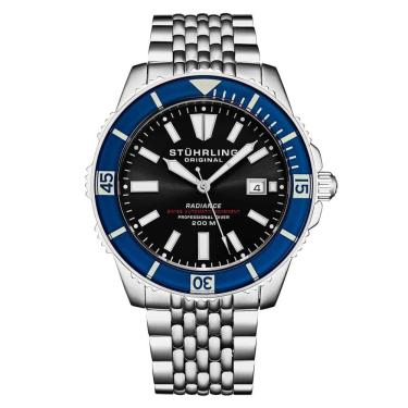 Imagem de Relógio Masculino Stuhrling Radiance 1006 Automático 43mm, Azul