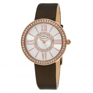 Imagem de Relógio Feminino Stuhrling 566 Quartzo 34mm, Marrom