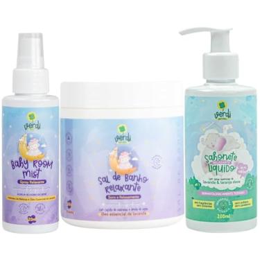 Imagem de Verdi Natural, Sal Banho Sabonete Líq Spray Baby Room Mist Vegano Relaxante