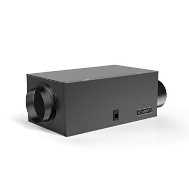 Imagem de AC Infinity Caixa de filtro em linha de 15 cm com filtro de alta eficiência, kit de filtragem HVAC para toda a casa, serve para ventiladores de dutos em linha de 15 cm para entrada de ar fresco e
