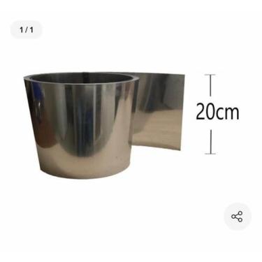 Imagem de Bobina De Alumínio Para Calha 20cm x 5m x 0,5mm - Calhas Kairós
