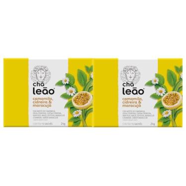 Imagem de Chá Camomila, Cidreira e Maracujá - Combo 2 Caixas (30 sachês)