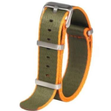 Imagem de Pulseira Nylon Nato Para Relógio Vintage E Smartwatch - UyrBKS, Verde 