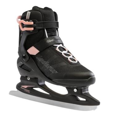 Imagem de Rollerblade Bladerunner Ice Igniter Feminino, Preto e Ouro Rosa, Patins de Gelo