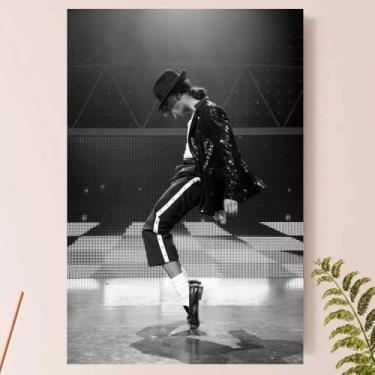 Imagem de Placa Quadro Decorativo Mich.ael Jacks.on - Rei do Pop (Michael_08)