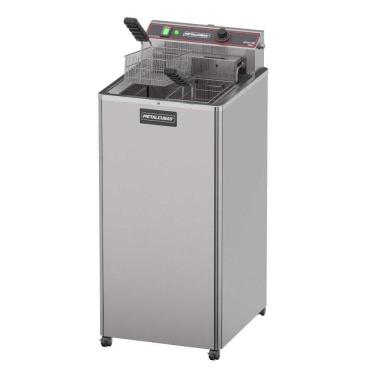 Imagem de Fritador Elétrico Água e Óleo 30 Litros 8000W com Pedestal GFAO 30 P 220V - Metalcubas