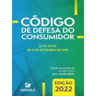 Imagem de Código De Defesa Do Consumidor - 2022