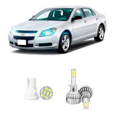 Imagem de Lampada Led Farol Alto Chevrolet Malibu 2010 A 2013 20000lm - V10, Bra