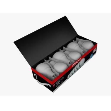 Imagem de Lâmpada 9w Led Pack com 6 Bulbo Soquete Bivolt Branca Fria - Avant