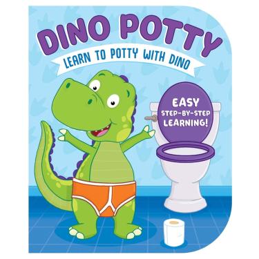 Imagem de Livro: ilustrações envolventes de Rainstorm Dino Potty, passo a passo