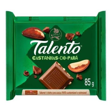 Imagem de Kit c/ 2 Chocolate ao Leite Castanha-do-Para Garoto Talento