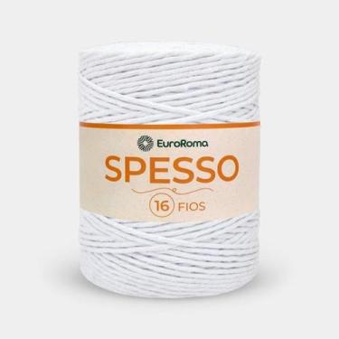 Imagem de Barbante Euroroma Spesso 16 fios 1 kilo - 381 mts, Branco