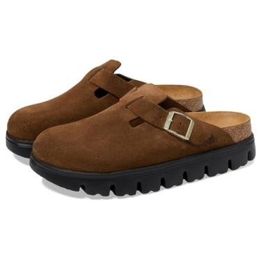 Imagem de Birkenstock Boston Grosso feminino, Dark Tea, 10-10.5 Narrow