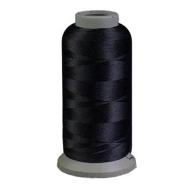 Imagem de Linha De Poliester Máquina De Bordar 4000m Preta L-6429