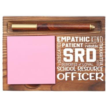 Imagem de School Resource Officer School Staff Appreciation Gifts Inspirational Quote Thank You Juvenil Protection Security Officer Desk Self Stick Note Pad Holders EDP215