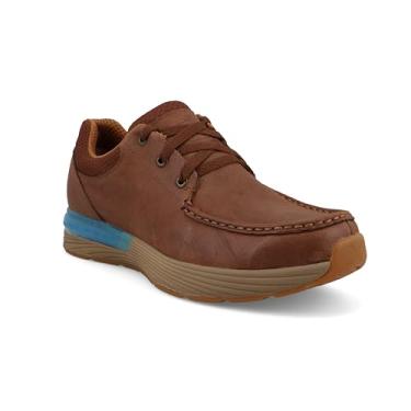 Imagem de Twisted X Cellstretch Active&Trade Tênis masculino casual moc Toe - Mmx0004, Gengibre vitrificado, 41