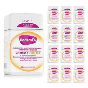 Imagem de Kit com 12 Addera D3 (Vitamina D3 1.000UI) c/90 Comprimidos cada