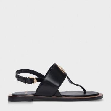 Imagem de Rasteira Carrano 676002, Preto, 36, Feminino