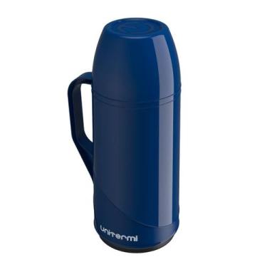 Imagem de Garrafa Térmica De Mesa Roma 500ml Azul Café Chá Chimarrão - Gici Home