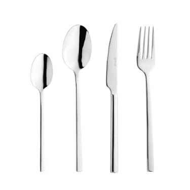 Imagem de WOLFF Faqueiro 24 Peças de Aço Inox Firenze - Jogos de Talheres - Mesa Posta - Utensílios de Cozinha, Enxoval, Casamento, Decoração